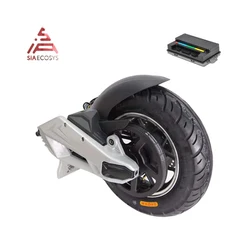 QS Motor 10inch Rim 1000W Mid Drive Motor Assembly Kits with EM50SP Controller 72V 55KPH for Electric Scooter