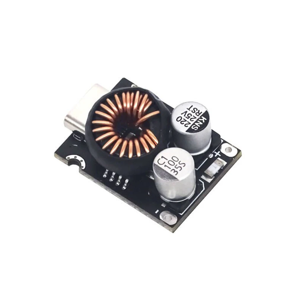 DC-DC Power Buck Module 12-30V to PD2.0/PD3.1 QC3.0 Fast Charging Single USB Charging Converter Board
