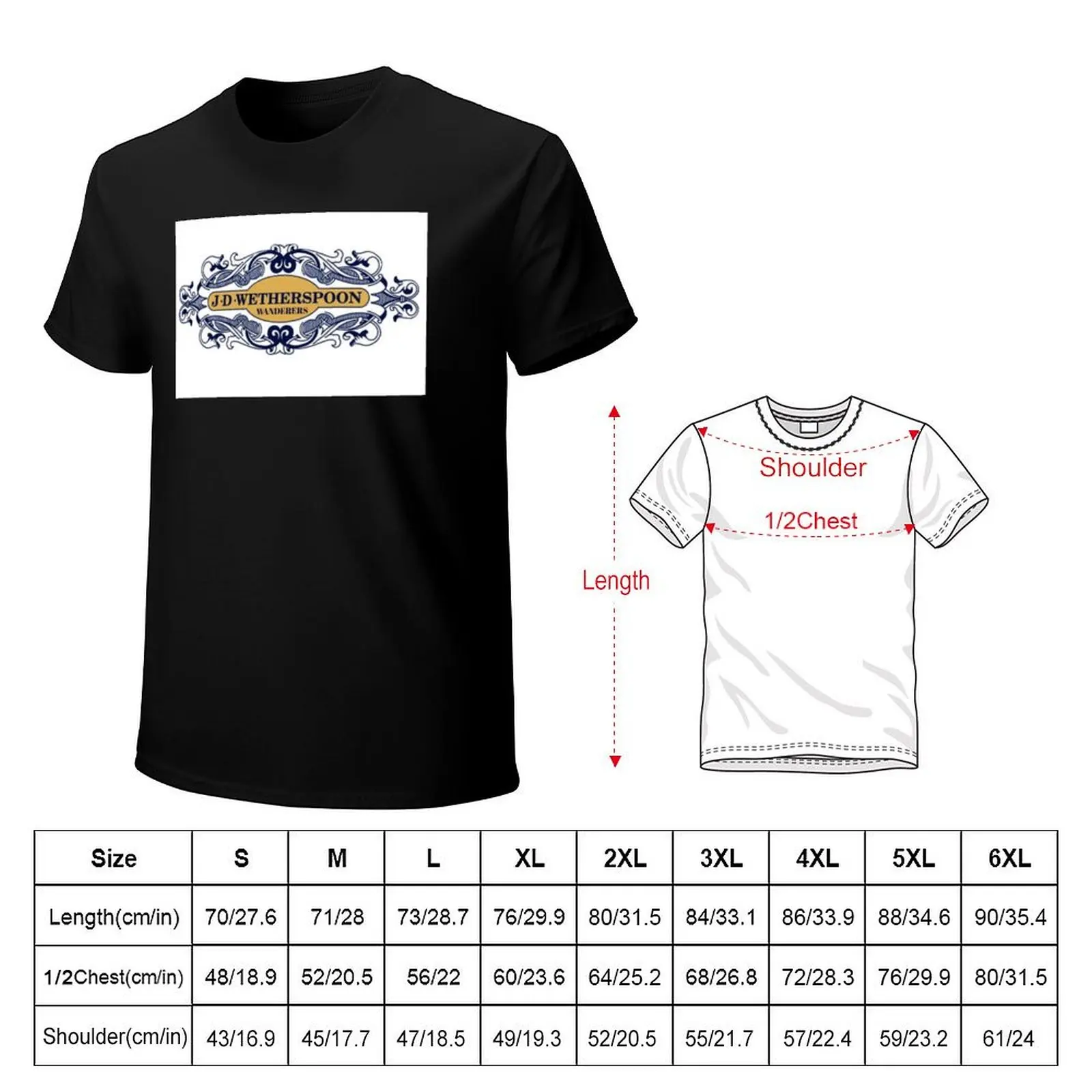 Wetherspoon Wanderers Shirt T-Shirt rapper graphic tees valentines boutique clothes plus sizes men clothings