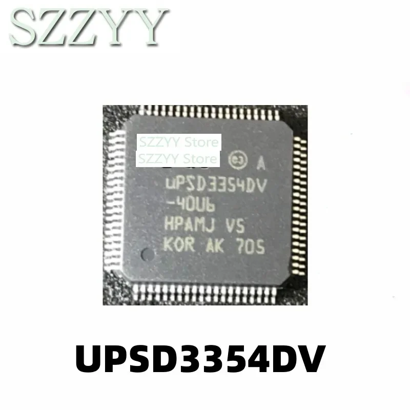 5PCS UPSD3354DV-40U6 UPSD3354DV QFP80 microcontroller chip