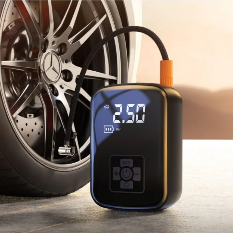 Inflator opon samochodowych Mini sprężarka powietrza 12V 150PSI przenośna elektryczna pompa powietrza do motocykla opona rowerowa pompa do napełniania powietrzem ﻿