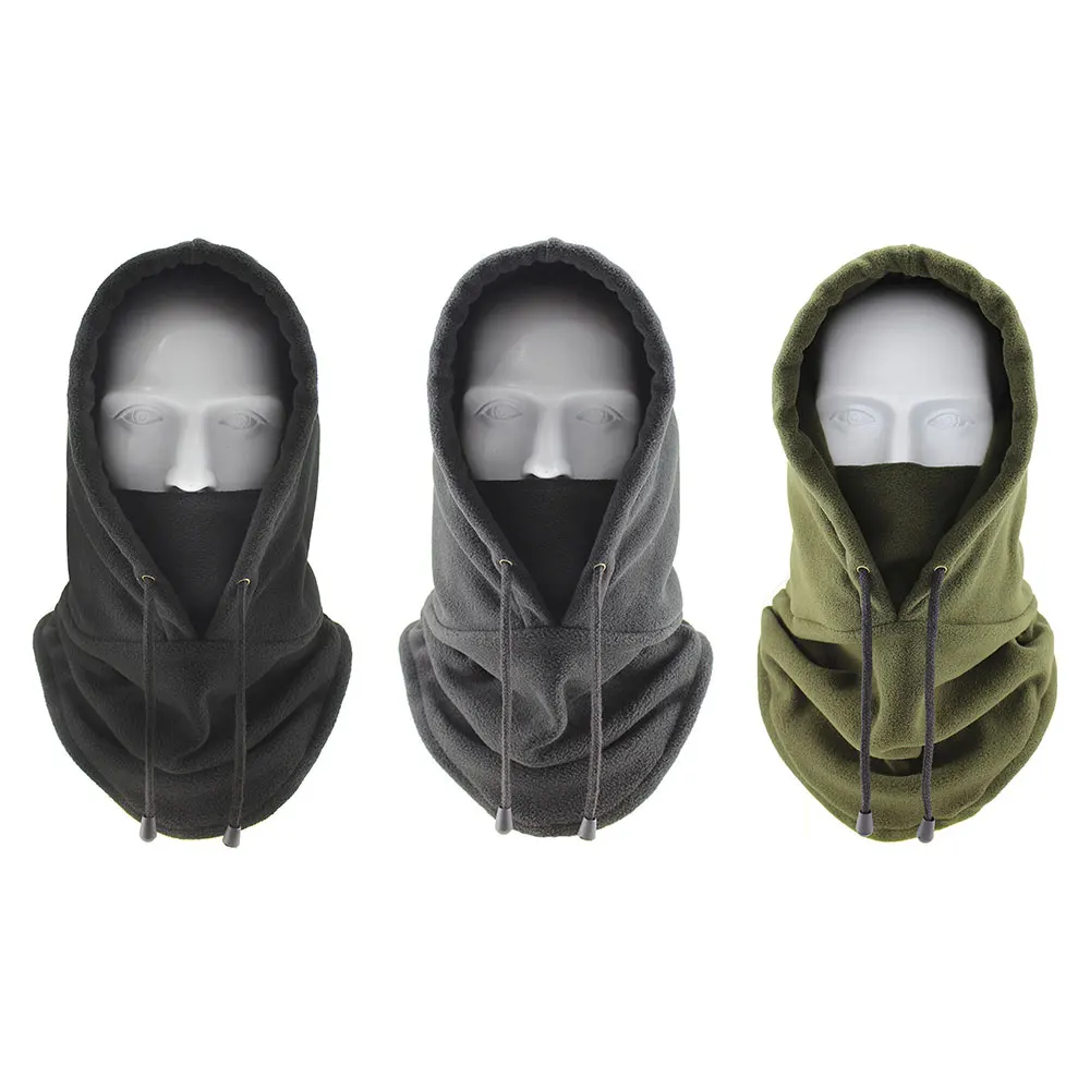 หน้ากากสกีฤดูหนาวWindproofหมวกกีฬากลางแจ้งCold-Proof Plusขนแกะหมวกหน้ากากPlush Warmหมวกจักรยานขี่ปีนเขาหมวก