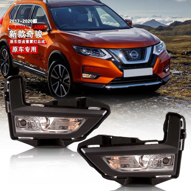 

DLAA For Nissan ROGUE X-TRAIL 2017 2018 2019 2020 Front Fog Lights Car Styling Spot Light Fog Lamps With Switch - 1 Pair