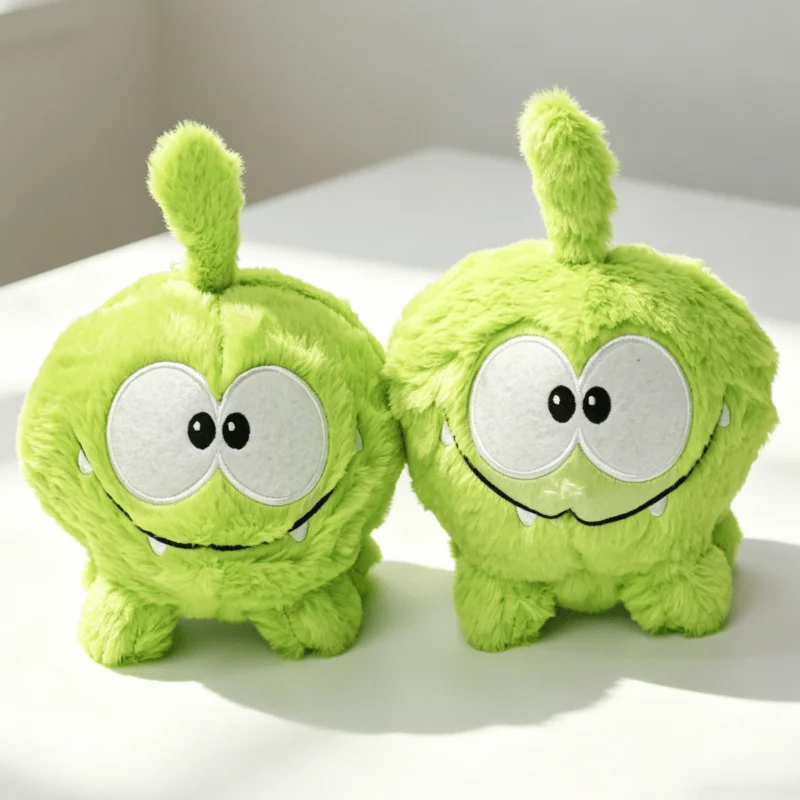 

Новая плюшевая игрушка Ом Ном из игры Cut The Rope, 20 см, милая зеленая лягушка, мягкая игрушка-монстр из популярной игры, мультяшный персонаж, детская игрушка