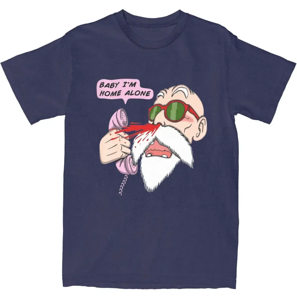 Top Tee Clothes Unique Men Women Funny Master Roshi Graphic T Shirt Accessories Fun Cotton Kame House Turtle Hermit T Shirt2024