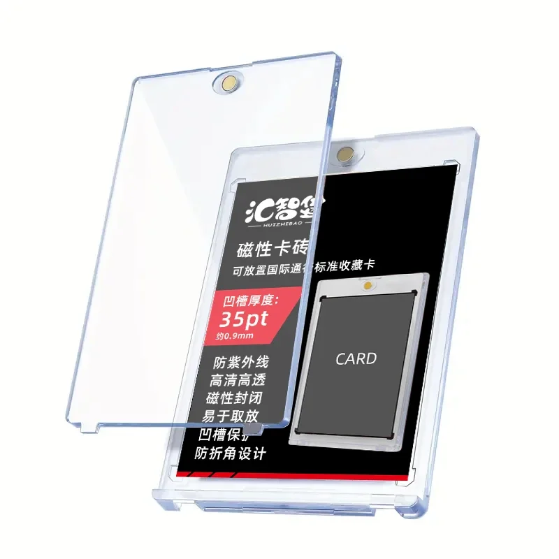 Magnetic Card Holder Baseball Sports Tcg Trading Cards One Touch Card Holders Uv 35pt 55pt 75pt 100pt 130pt 180pt 260pt 360pt