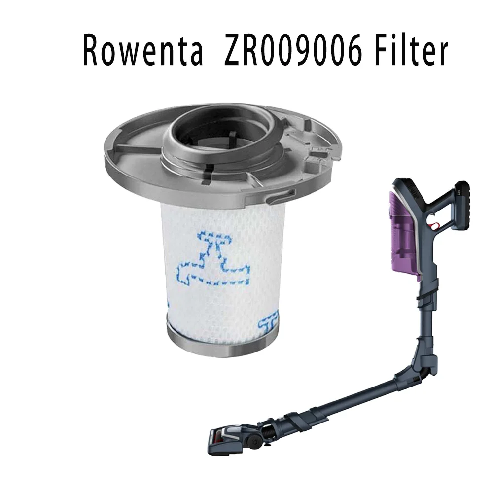 Fit For Rowenta X-Force Flex 8.60 X-Pert 6.60 Cordless Vacuum Cleaner Washable Filter ZR009006 Attachment Replacement Spare Part