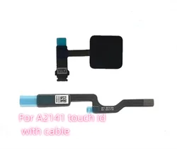 Original A2141 Touch ID Power Button + Cable 2019 821-02428-01 For Macbook Pro 16