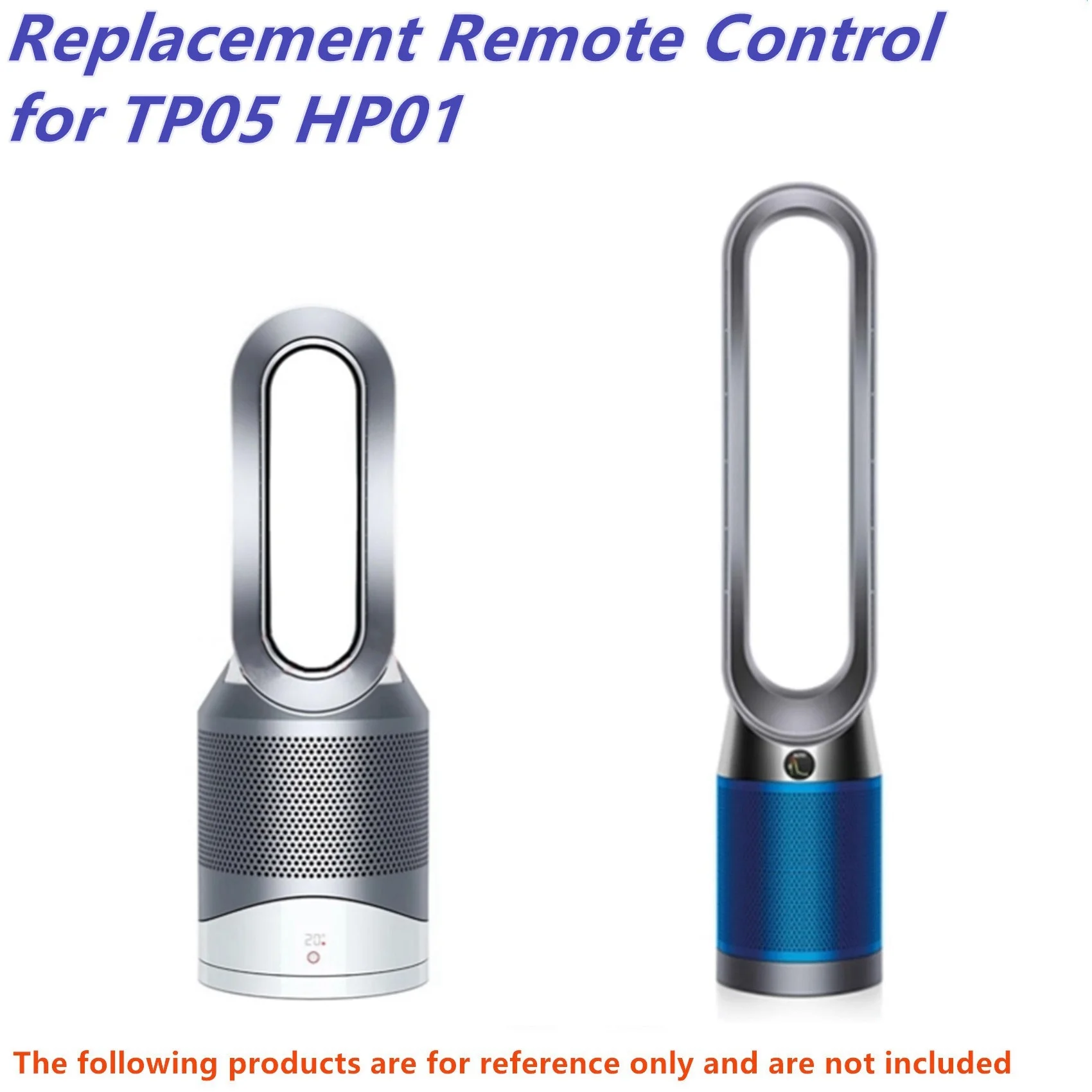 (A23G) Replacement TP05 PH01 Remote Control for Dyson Pure Cool TP05 PH01 Air Purifier Fan(Silver) view 5