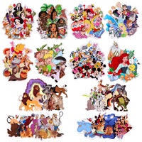 Classic Cartoon Movie Fridge Magnet Animals Cabinet Door Decoration Practical personalize Display Fashion Magnet Sticker Gifts