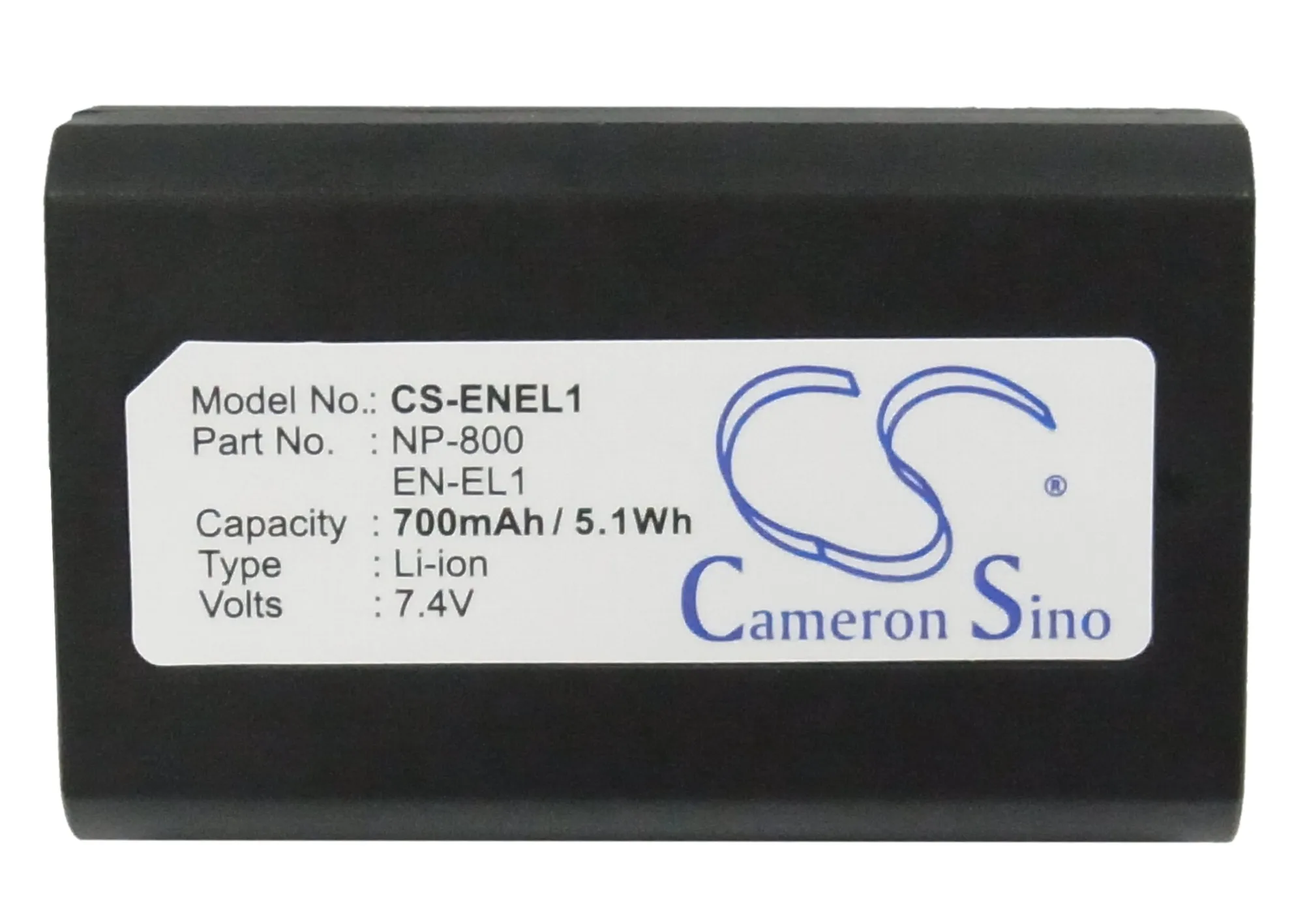 Li-ion Camera Battery for MINOLTA NIKON,7.4v,700mAh,Coolpix 4300,Coolpix 4500,E880,DG-5W,DiMAGE A200,EN-EL1,NP-800