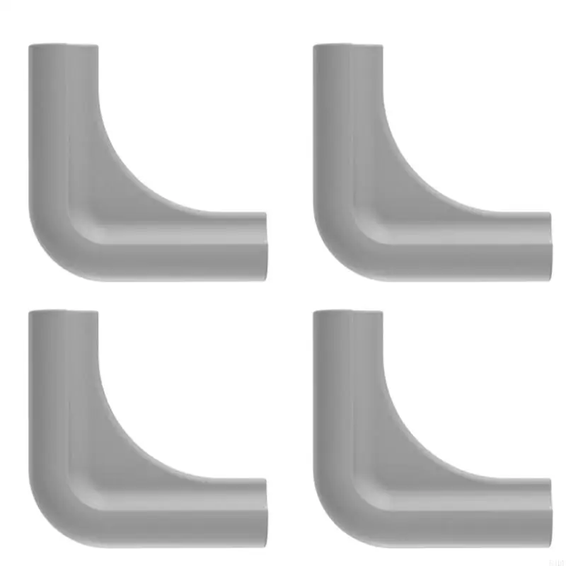 

54DF 4pcs Baby Proof Bumper Cushion Safety Corner Protectors Corner Guard Adhesive Protectors for Table Edges & Corner