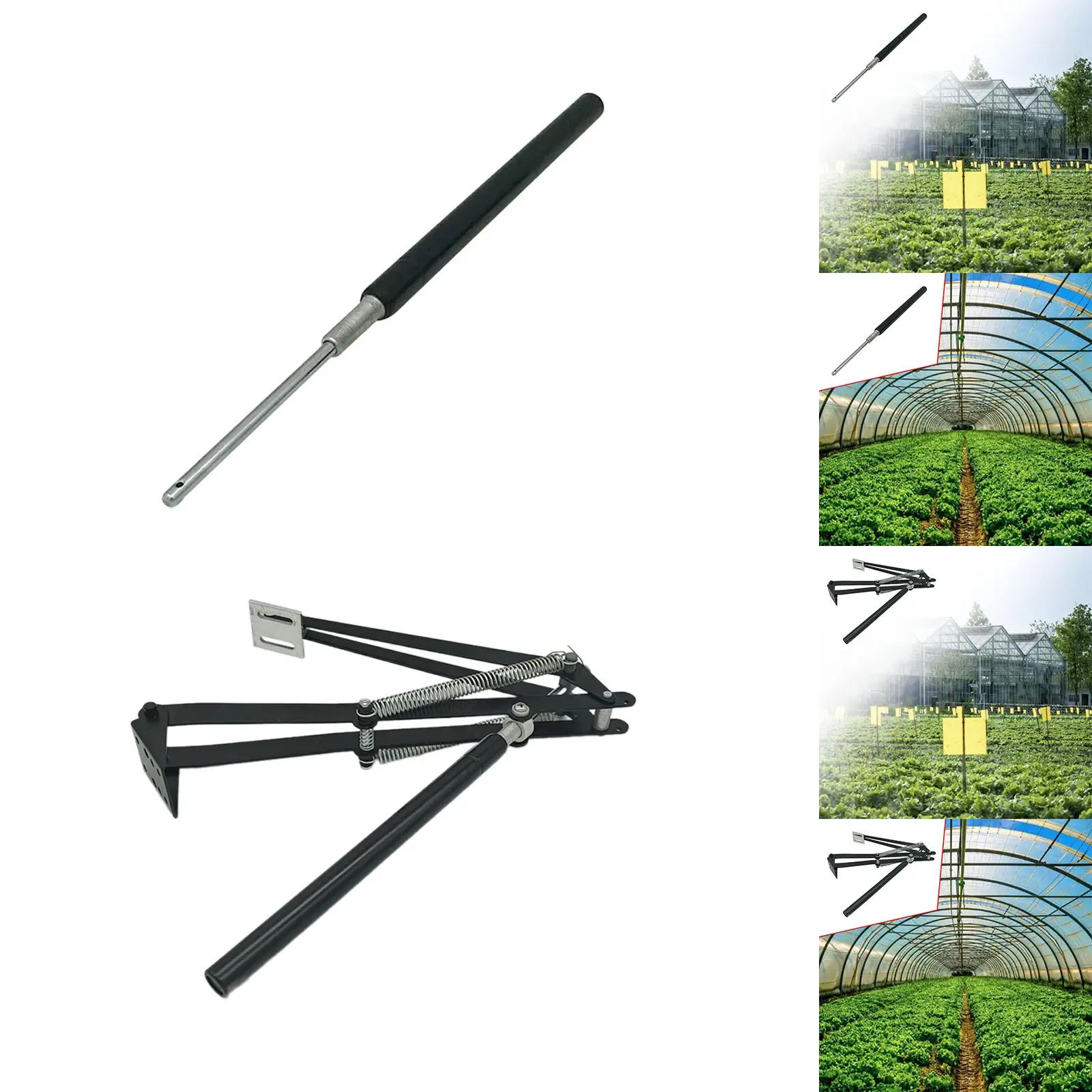 Automatic greenhouse vent opener, replacement cylinder, temperature transmitter