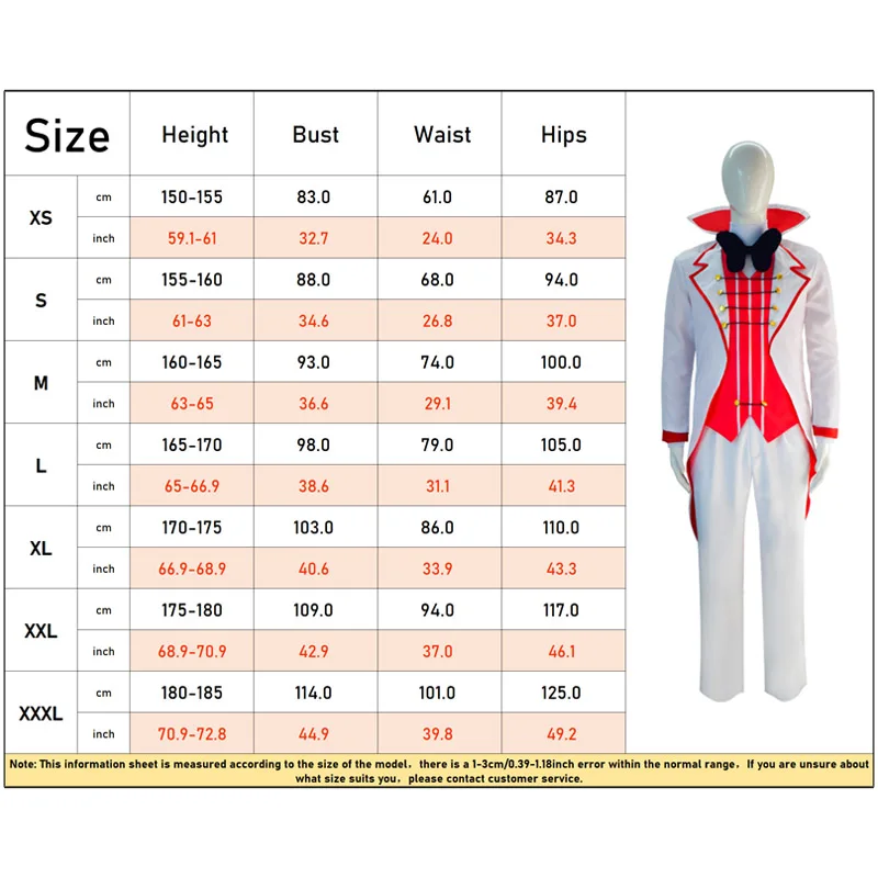 Anime Lucifer Morningstar Cosplay Hazbin Hotel Cosplay Costumes Hazbin Lucifer White Suit Halloween Party Adult Men Costume