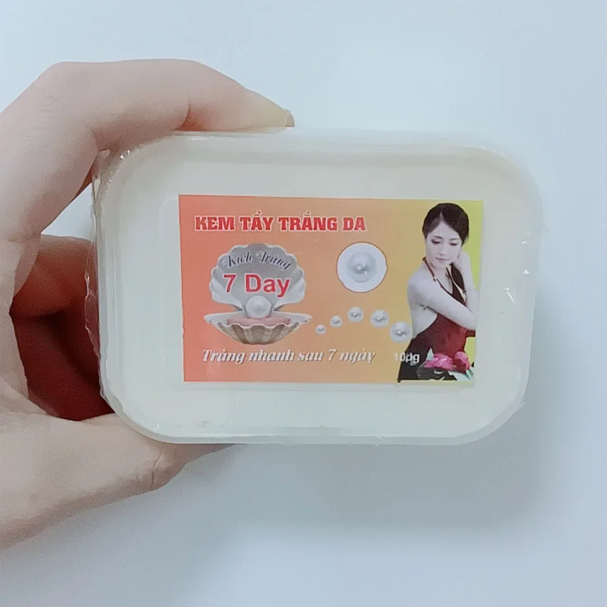 

Kem Tẩy Trắng Da 7 day tẩy trắng da body chống lão hoá 100g brightening, moisturizing, firming and smooth Kem tay trang da