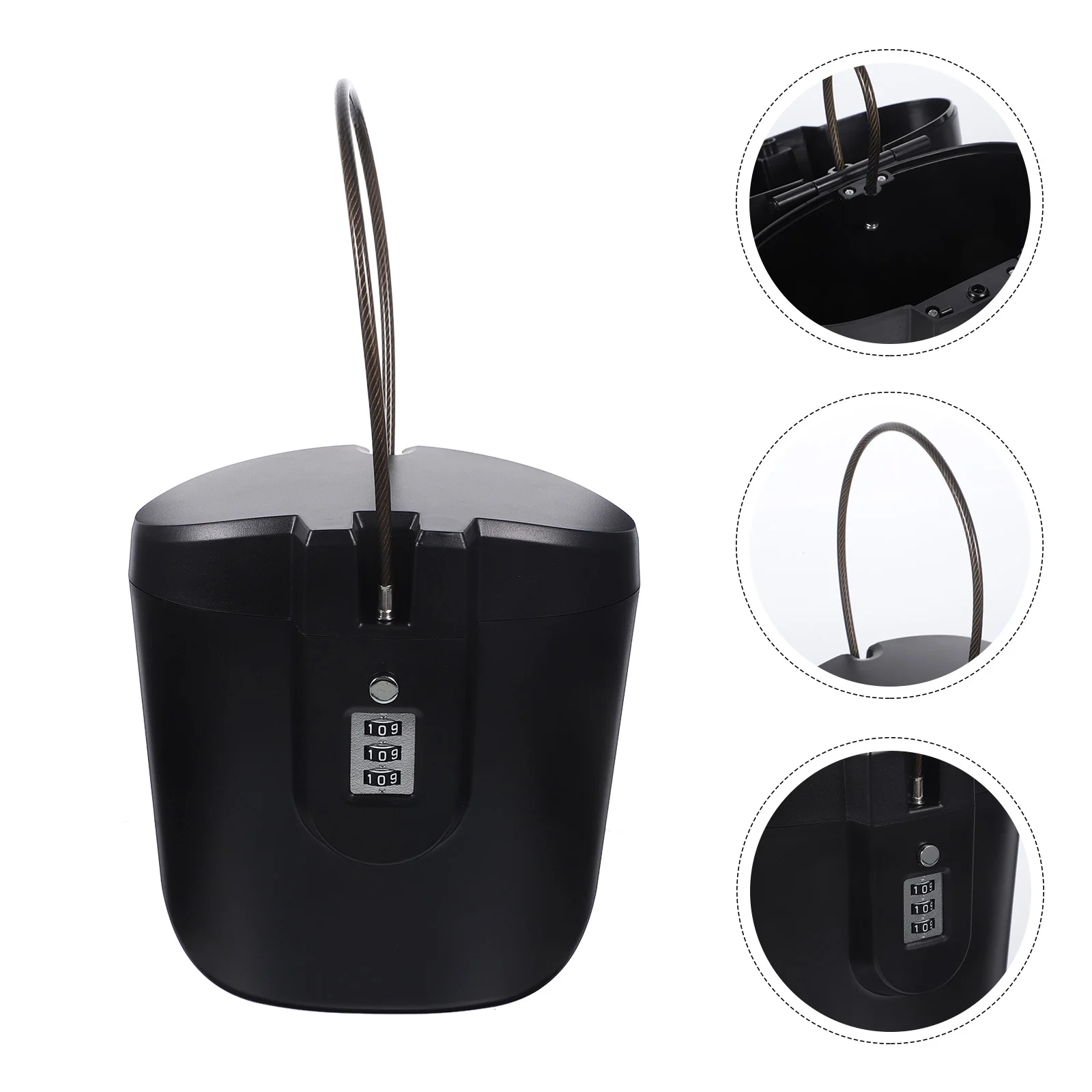 Travel Security Box Lock Box for Traveling Bag Beach Safe Box for Valuables