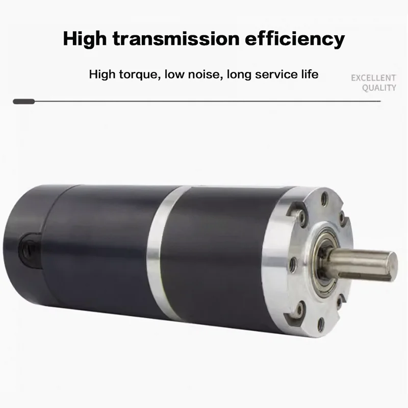 60mm Max 400KG Brushed planetary gearbox reduction DC Keyway motor 60PG60S variable speed motor high torque 12v24V shaft 12mm