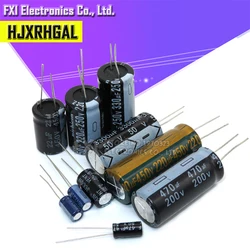 10PCS Electrolytic capacitor 50V2200UF 16*25 450V47UF 16*25 16V1500UF 10*20 35V1000UF 13*21 400V6.8UF 10*13 25V2200UF 13*21