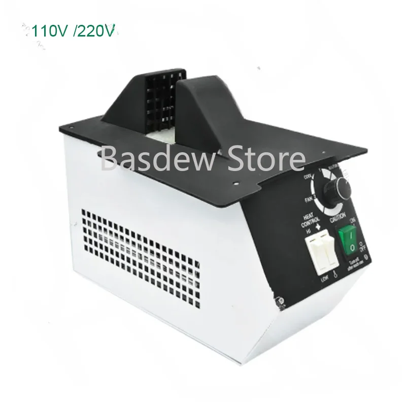 Adjustable temperature dryer 1500W high power optical glasses heater, acetate fiber glasses frame heater