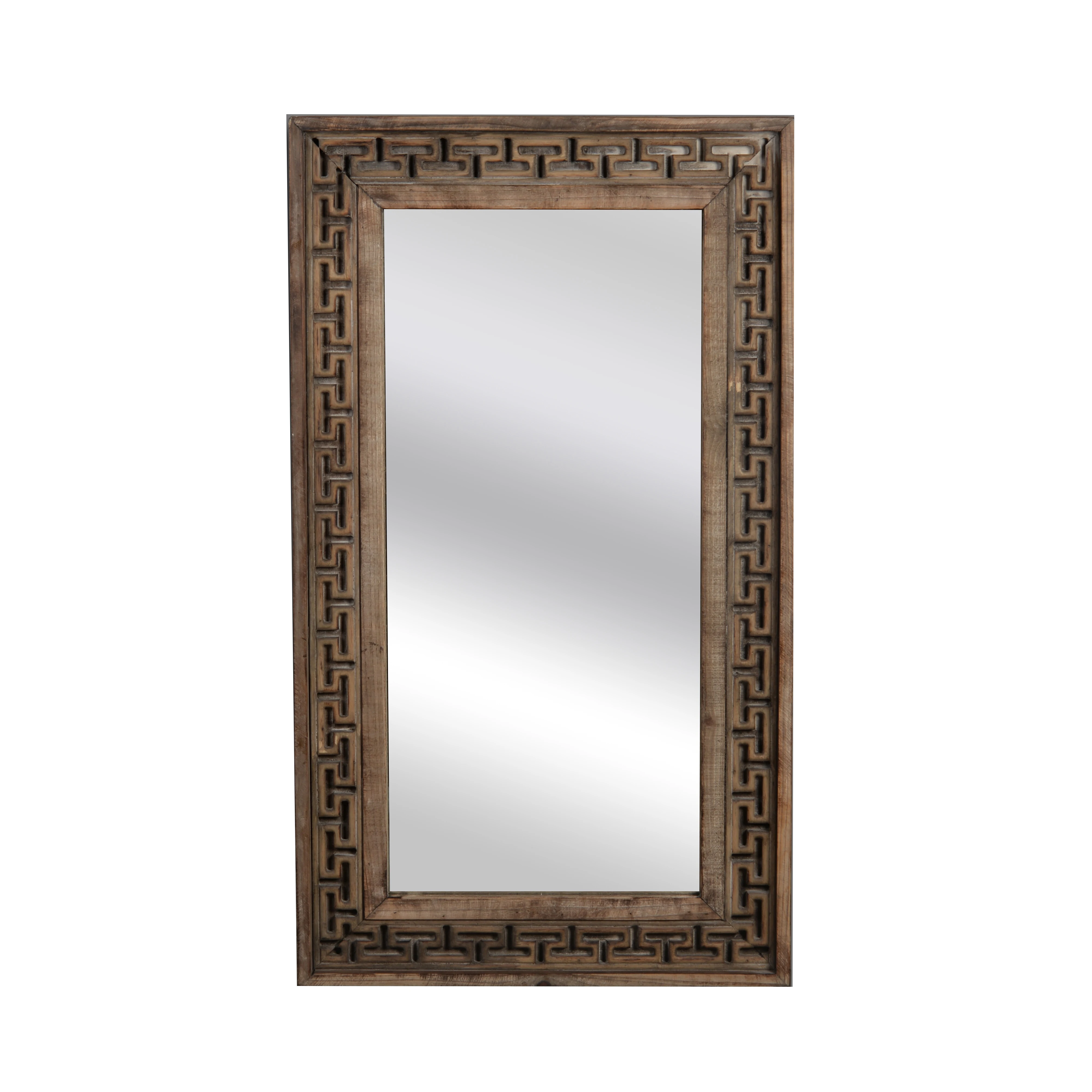 Mayco Home Carved Wooden Mirror Frames,French Vintage Wood Carved Wall Mirror for Living Room