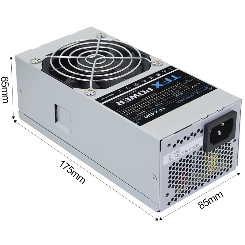 T.F.SKYWINDINL Fonte TFX 400W TFX PC Power Supply Computer Active PFC PSU For Desktop Small Case 115-230V