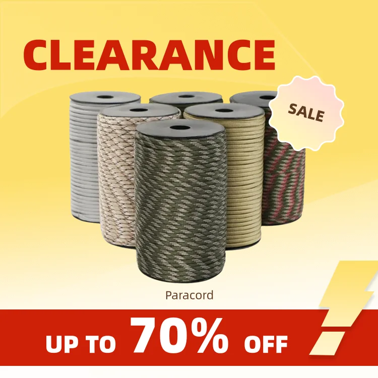 

100m shaft mounted 9-core paracord outdoor mountaineering and camping emergency survival rope tent rope