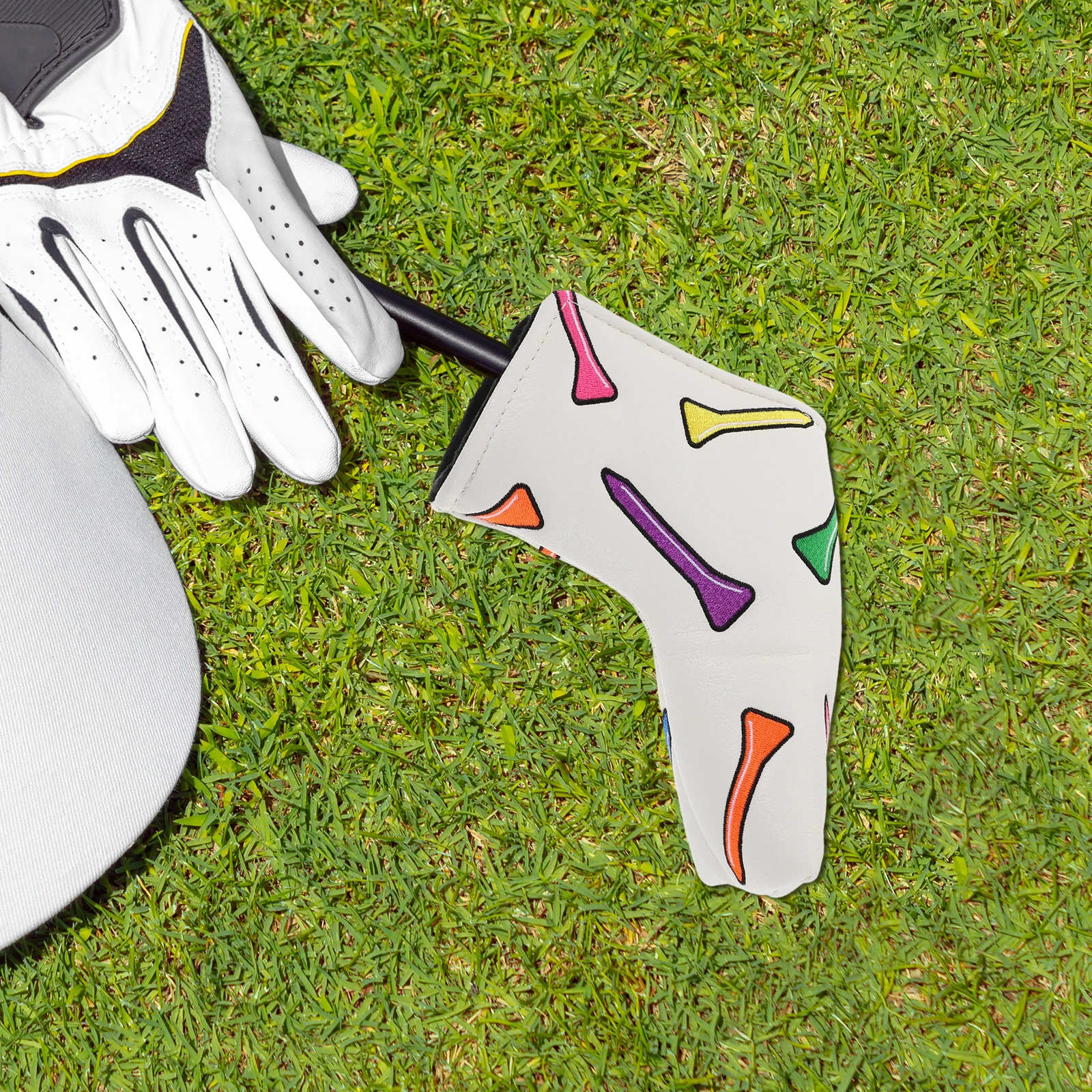 أغطية الرأس، بطانة ناعمة مطرزة فريدة من نوعها، غطاء نادي حماية مقاوم للماء، غطاء سائق خشبي أنيق مزخرف