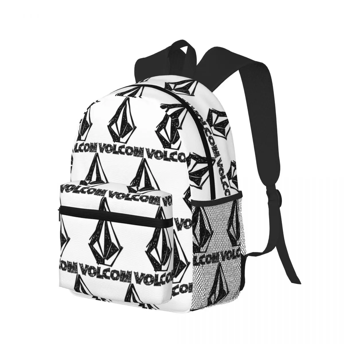 Студенческий рюкзак с логотипом V-Volcom, школьная сумка, походный дорожный рюкзак для мальчиков и девочек, сумка для книг, сумки на плечо