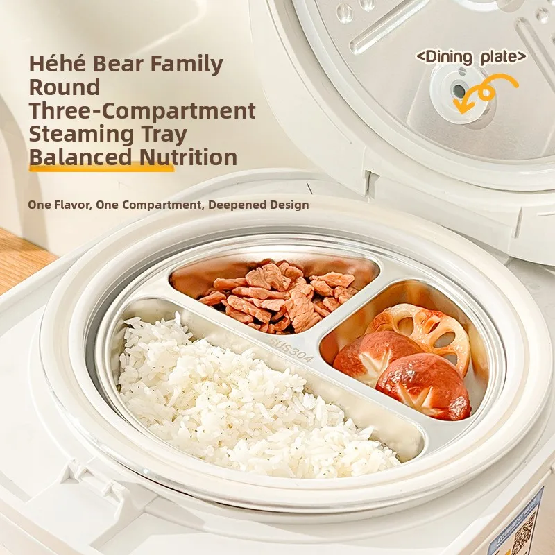 

Многофункциональная пароварка-мультиварка из нержавеющей стали Adorable Bear: универсальная модель для приготовления риса и других блюд