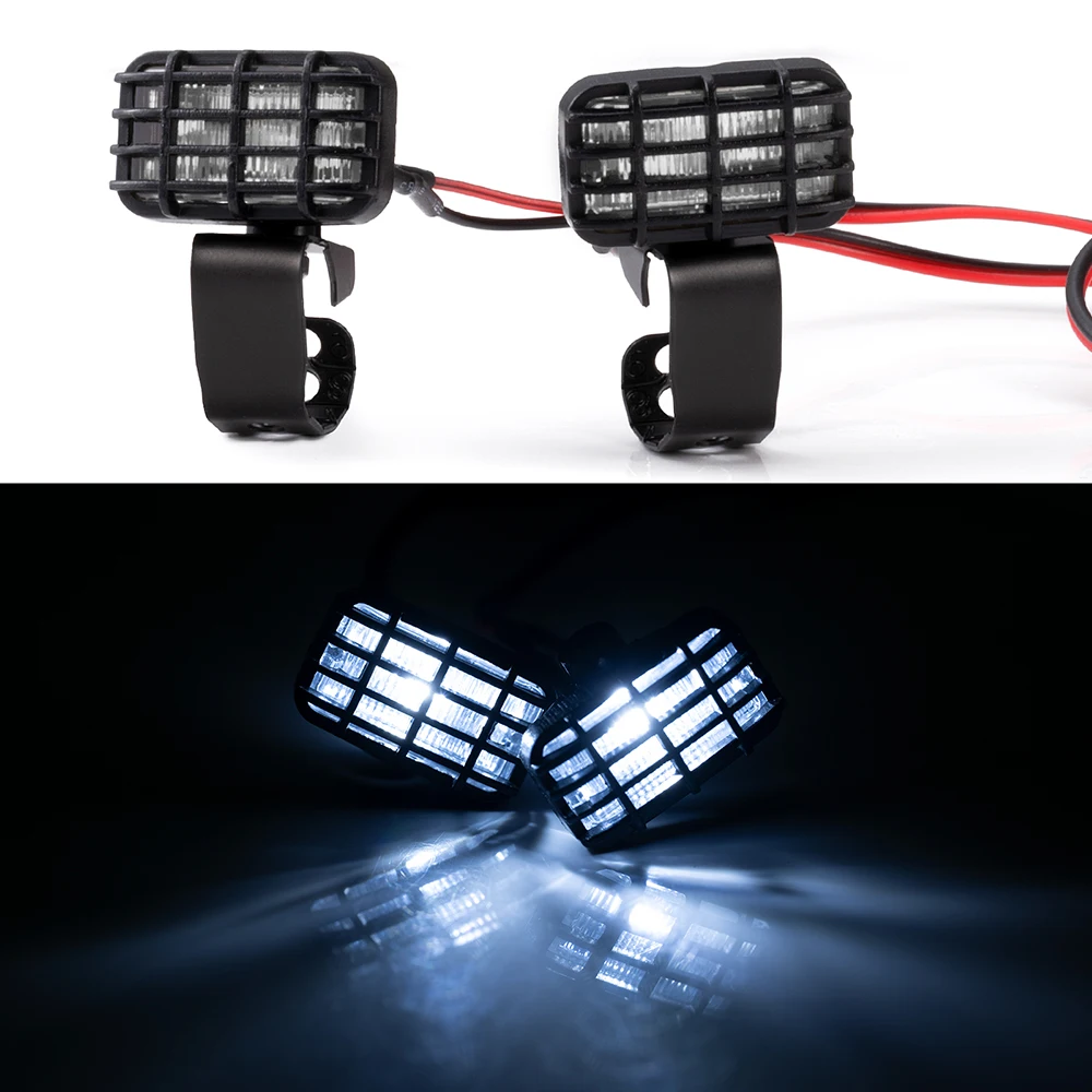 AXSPEED 1Set LED Lichter Scheinwerfer Scheinwerfer für TRX-4 TRX-6 Axial SCX10 90046 Wraith 1/10 RC Auto Dekoration Teile Zubehör