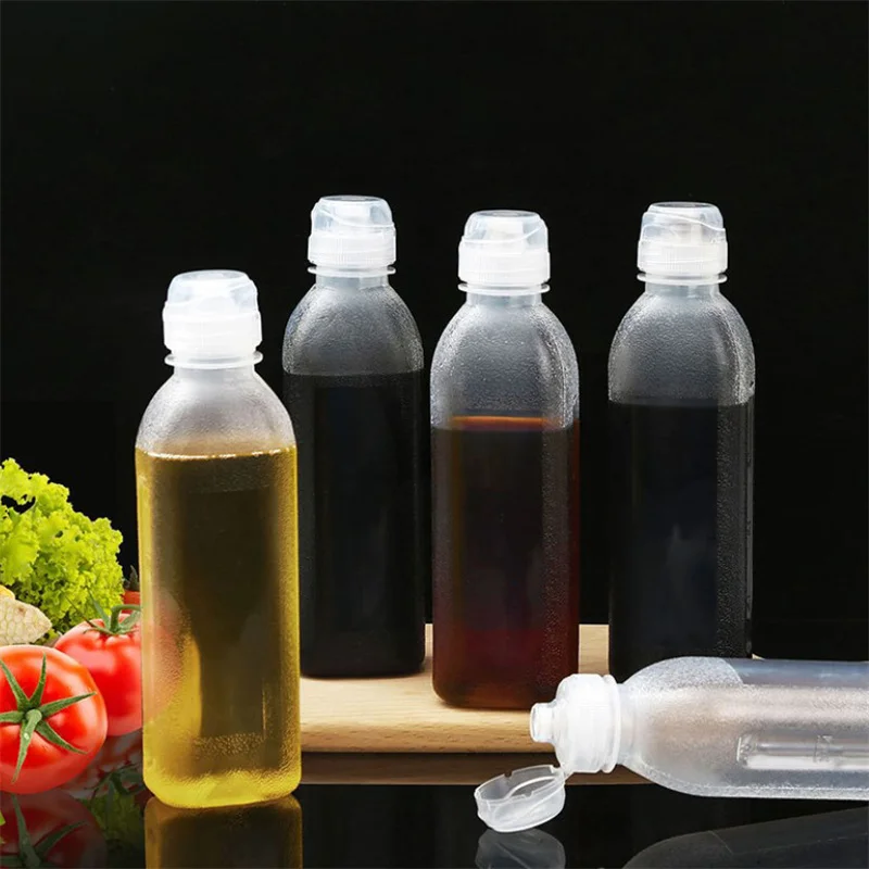 Squeeze Oil Bottle Spray Bottle Dispenser Leak-proof Watering Can Condiment Fuel Saving Bottle Cooking Baking Kitchen Supplies