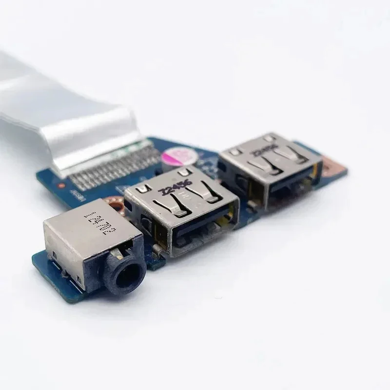 Placa de Áudio USB e Conector para Fone de Ouvido para Notebook Lenovo IdeaPad Z500 P500 Z400 P400 VIWZ1_Z2 LS-9062P 25.5CM 29CM HN