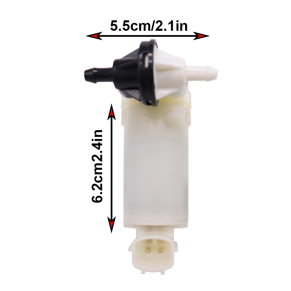 Car Front Rear Windshield Wiper Washer Motor Pump Motor For Mazda 2 07-14