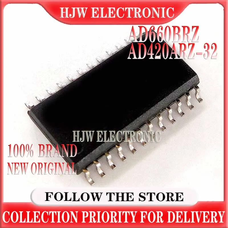 AD660BRZ AD7228KRZ AD7572AJR10 AD420ARZ-32 Package SOIC-24 New Original Genuine Digital-to-analog Conversion Chip DAC