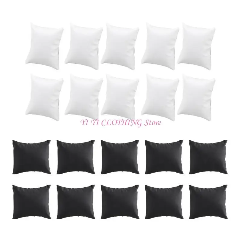 N5KF Jewelry Leatherette Display Pillows Soft Jewelry Display Pillows for Jewelry