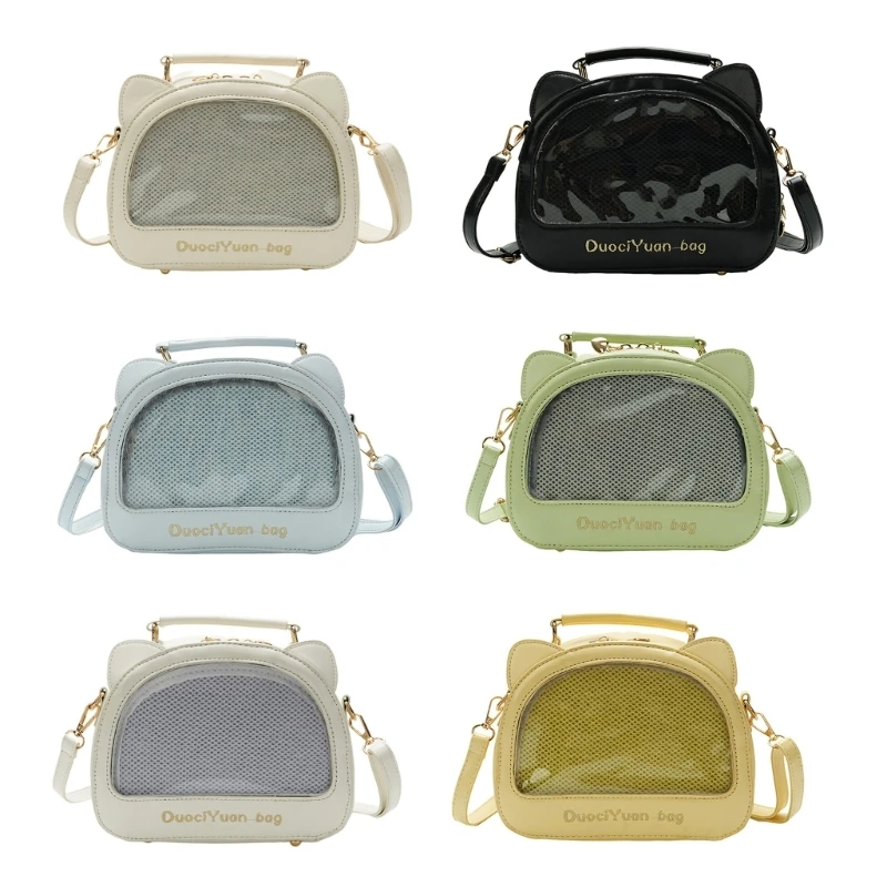 

Сумка через плечо в японском стиле, прозрачная сумка Itabag для кошек, школьная сумка для студентов