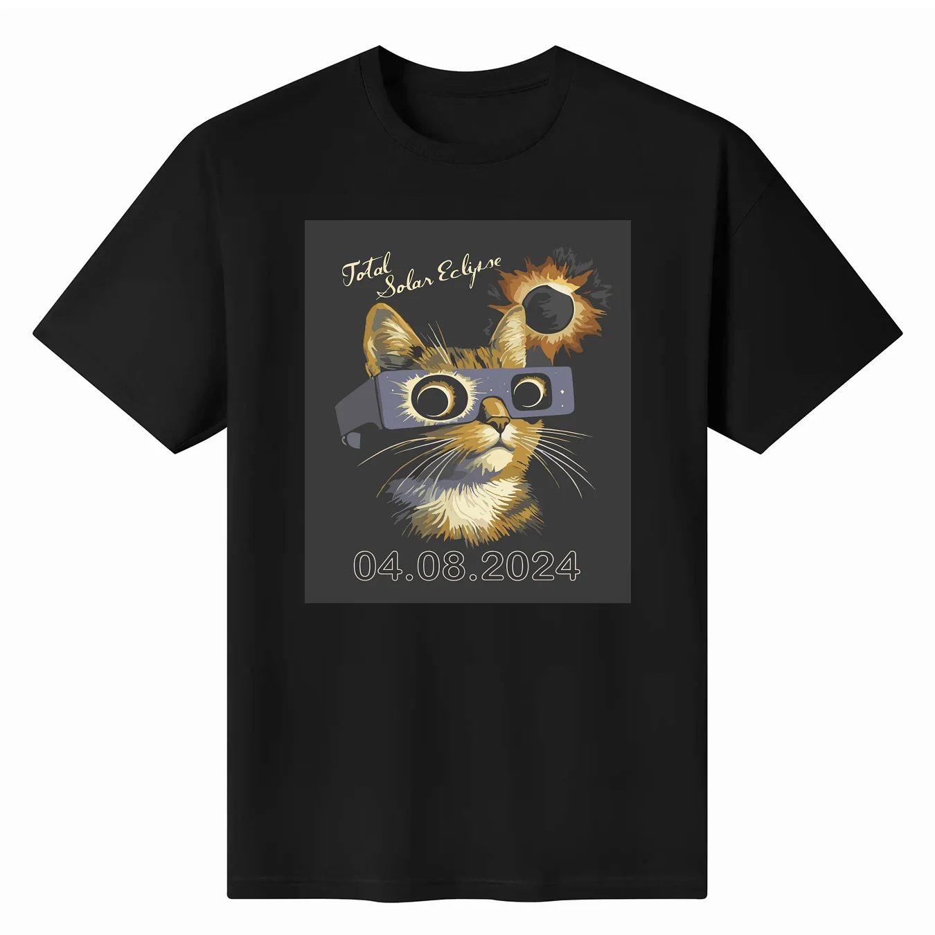 

Hello Darkness My Old Friend Solar Eclipse April 08, 2024 Unisex T-Shirt