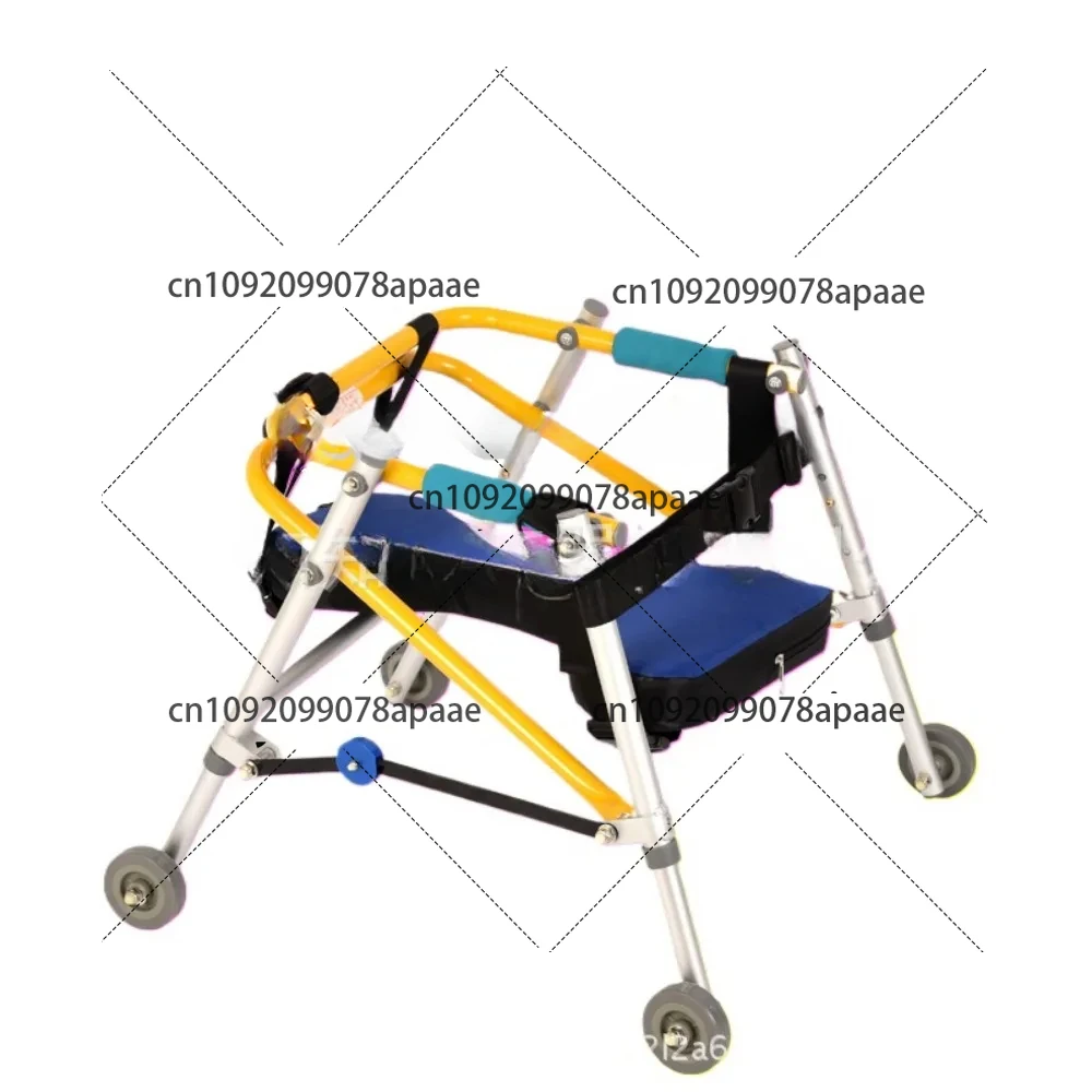 Directional Four-Wheel Limb Children Rehabilitation Equipment Training Equipment Stand Rack