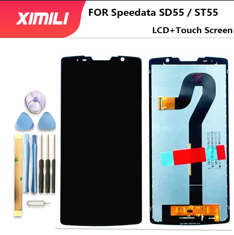 

Original New For Speedata SD55 Touch Screen + Speedata st55 LCD Display Assembly Lcd Sensor
