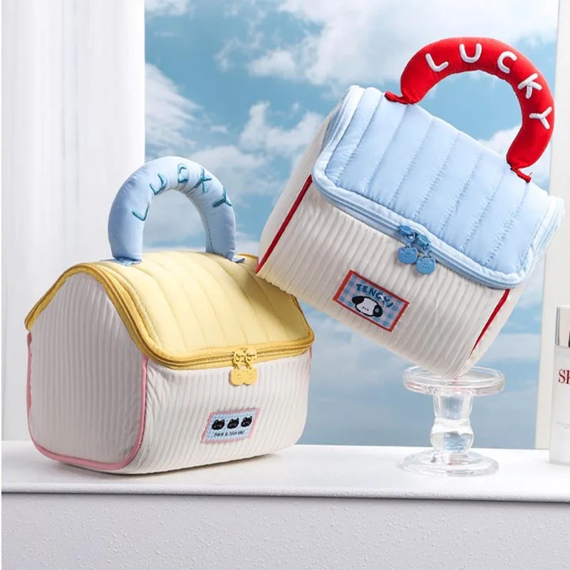 

New Girl's Toiletry Bag Toiletry Kit Pouch Makeup Organizer for Women's Bag Travel Toiletry Bag Cute Toilet Bags Ladies HZB04