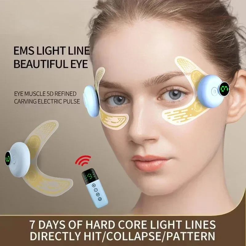 

EMS Eye Mask Patch Face Eye Massager Muscle Stimulator Facial Massagers Beauty Eyes Lifting Fatigue Relief eye bags dark circles