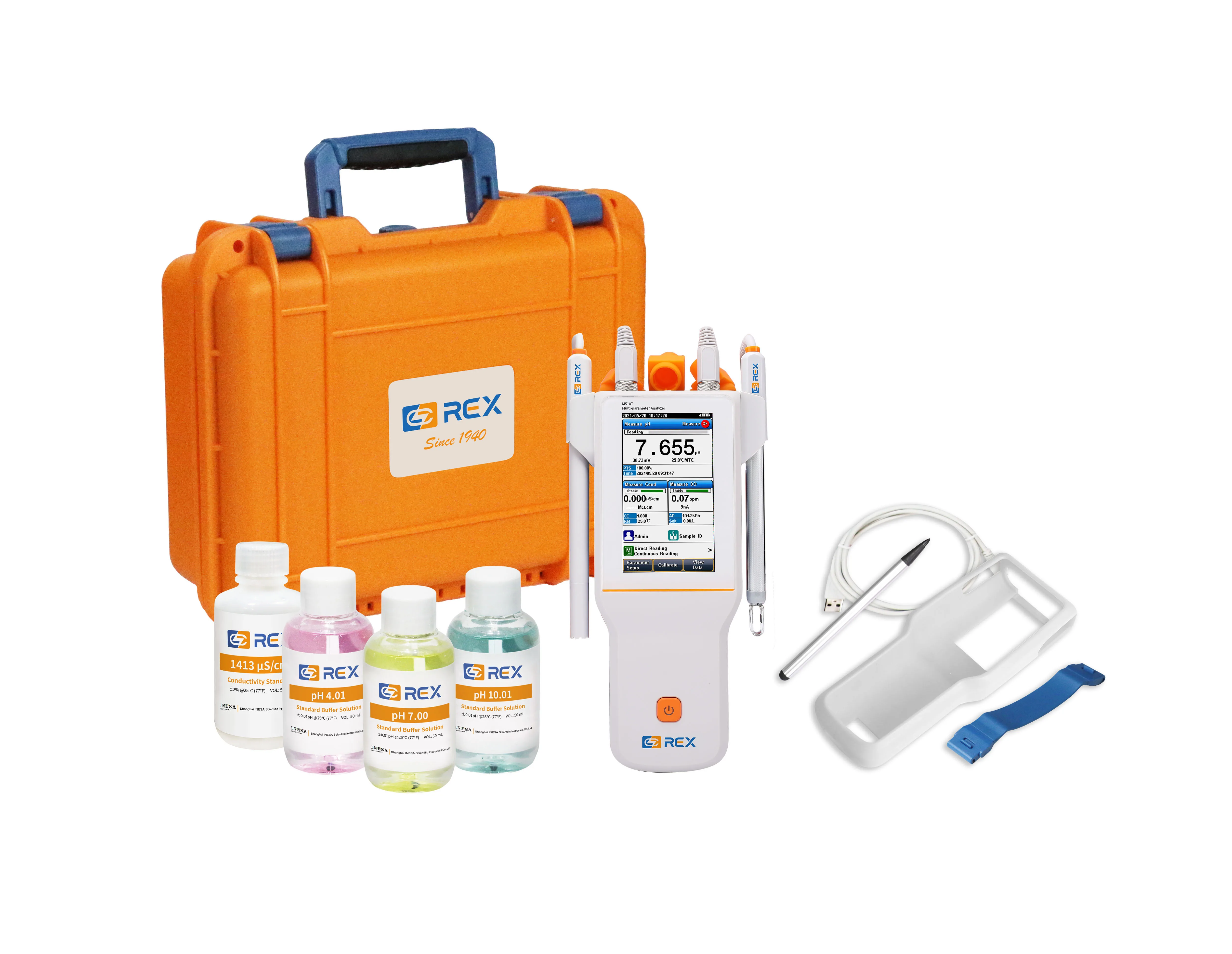 M510T-A ph Conductivity Ec Tds DO Temperature test Multi-parameter Water