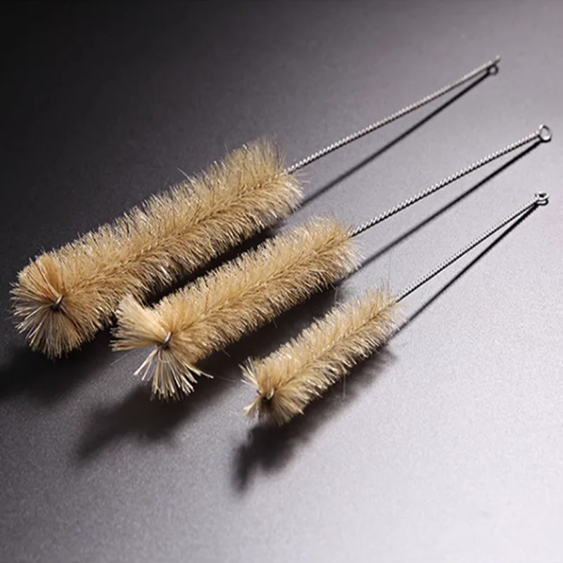 3Pcs/lot 185mm 235mm 260mm Test Tube Brush Chemistry Test Tube Bottle Wash Cleaning Brush Lab Cleaning Tool