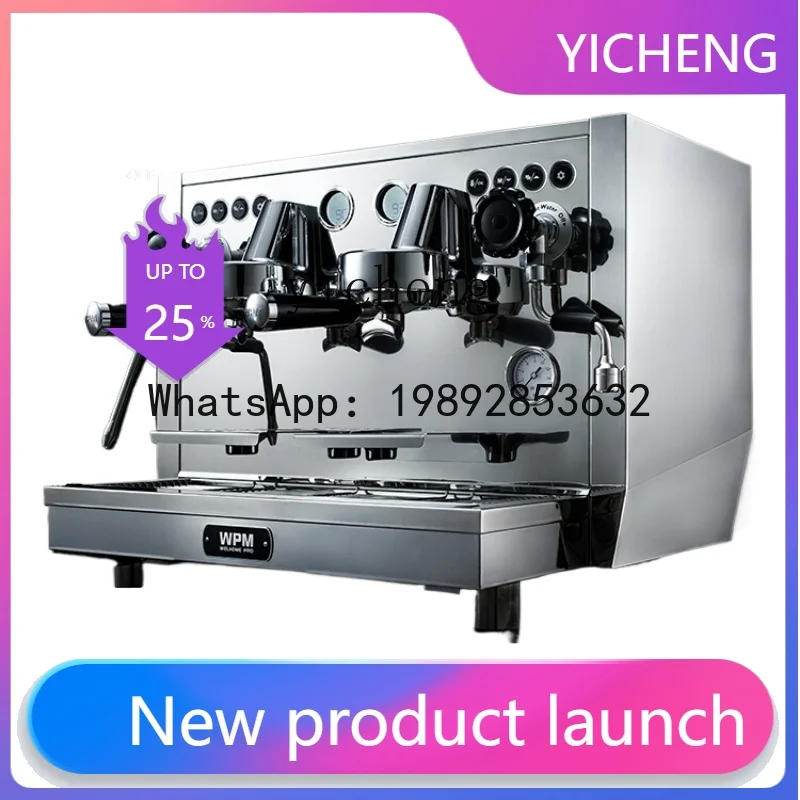 KFJ  Coffee Machine Semi-automatic Rotary Pump Boiler Large and Medium-Sized Coffee Shop Commercial Use