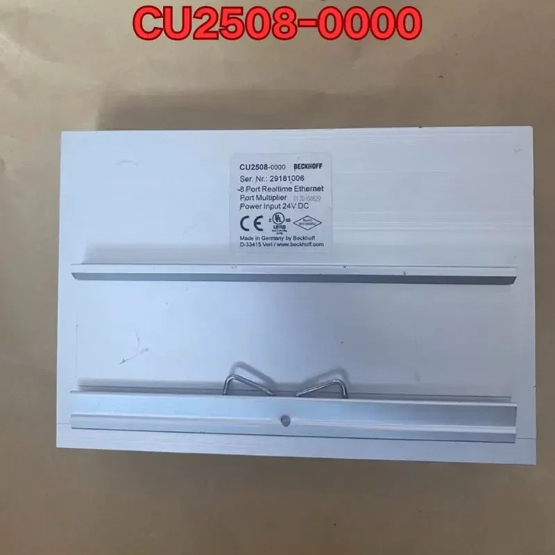 Second-hand PLC module CU2508-0000 function test is normal