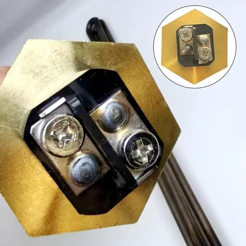 

652F Электрическая нагревательная труба части водонагревателя деталь низкой ватты трубки части из нержавеющей стали.