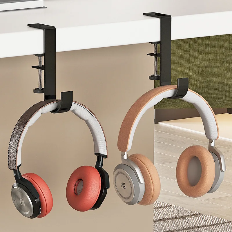 

Non Perforated Headphone Stand, Hanging Hook, Wall Hanging Creative Esports Room Wired Earphone, Computer Storage