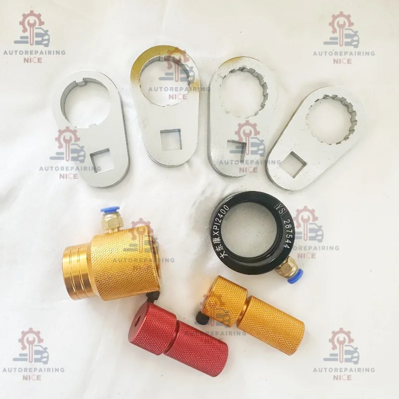 

CRIN Common Rail Injector Nozzle Solenoid Valve Removal Disassemble Oil Collector Repair Tools for Cummins