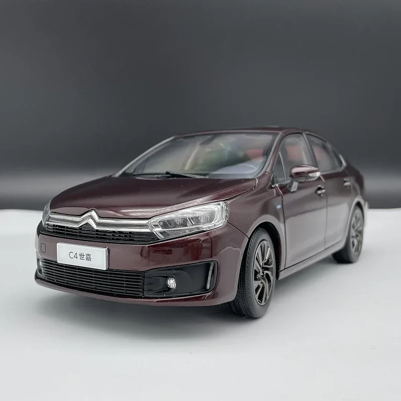 1:18 CITROEN C4 Diecast รุ่นรถโลหะจําลองเด็กของขวัญของเล่นคอลเลกชัน
