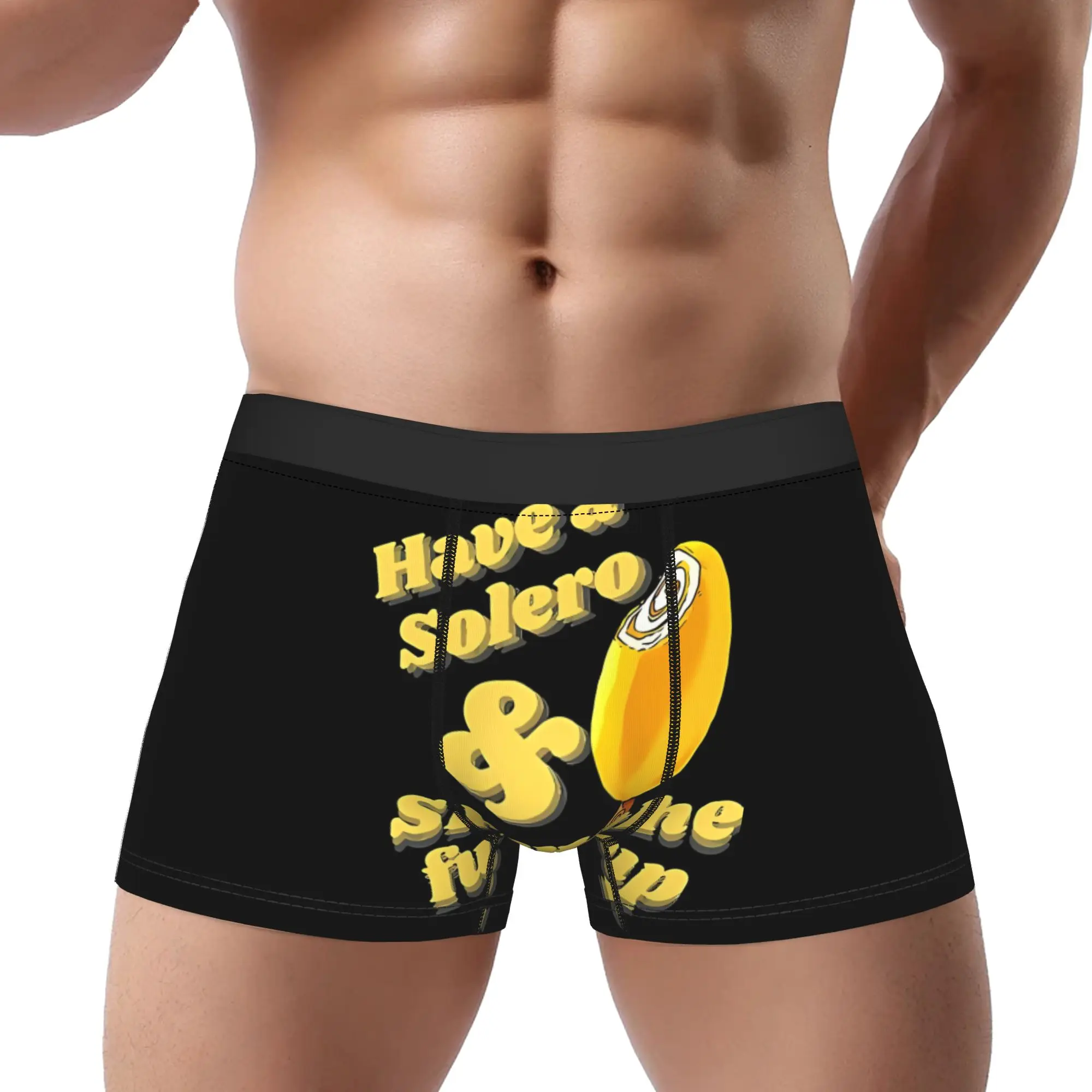 

Have A And Shut Solero Underpants Breathbale Panties Male Underwear Comfortable Shorts Boxer Briefs